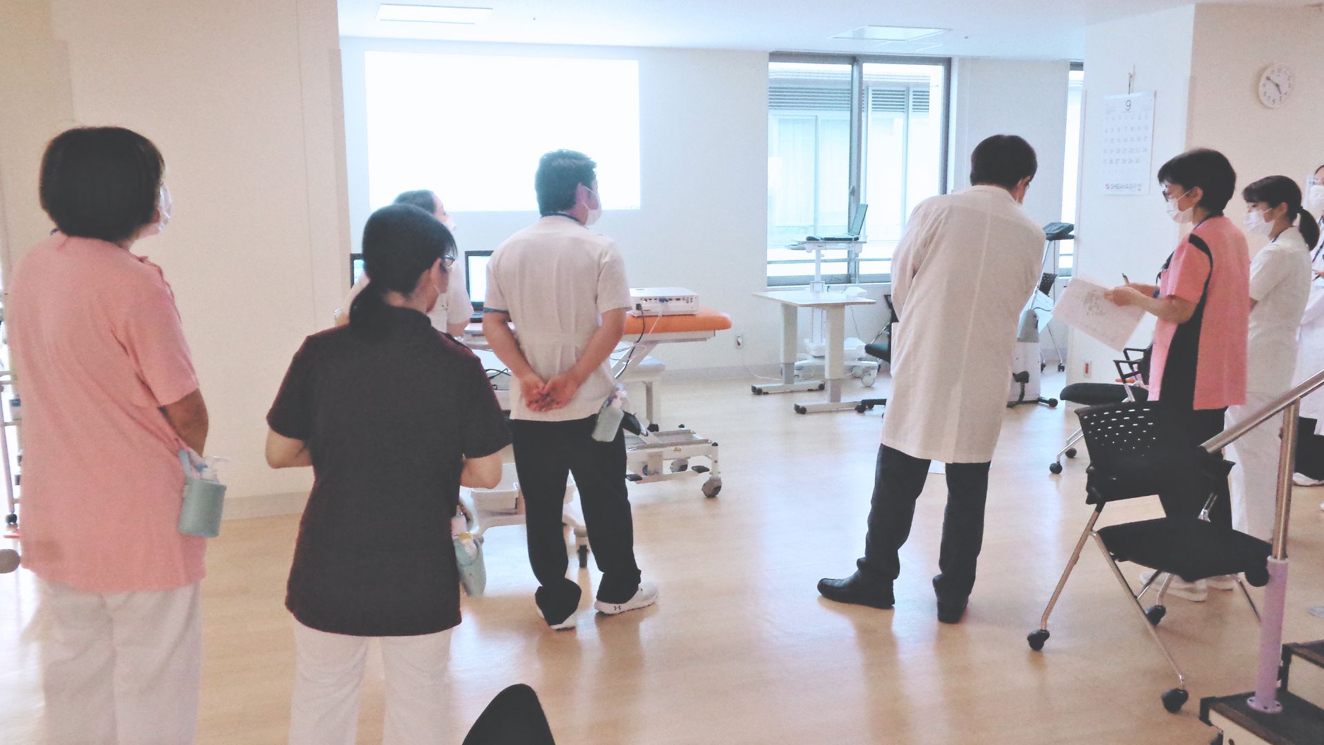 多職種カンファレンスの様子